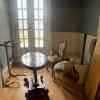 Upstairs sitting area with balcony